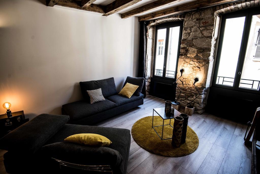 "Un Lieu Unique" Le Gold Et Le Cocon Apartment อานซี ภายนอก รูปภาพ